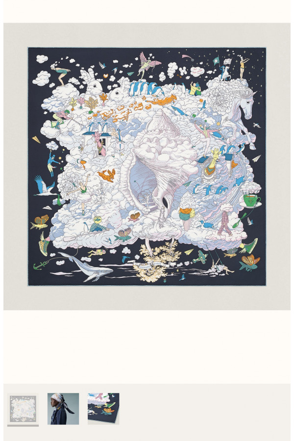 Hermès 90cm 100% Pure Silk Square Scarf!