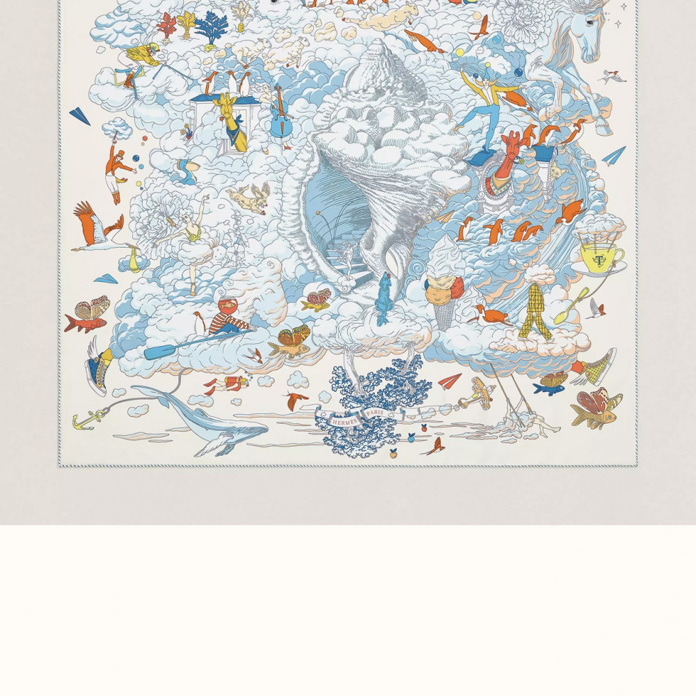 Hermès 90cm 100% Pure Silk Square Scarf!