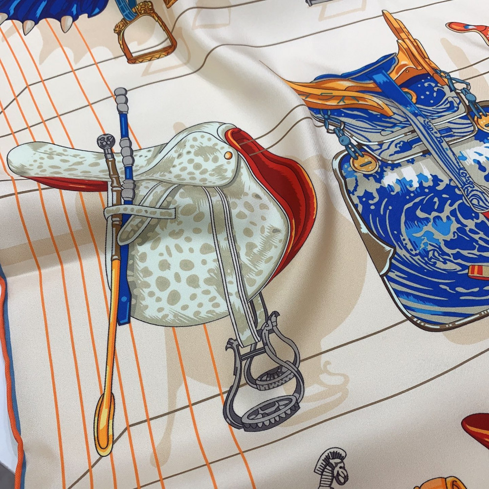 Hermès 90cm 100% Pure Silk Square Scarf!