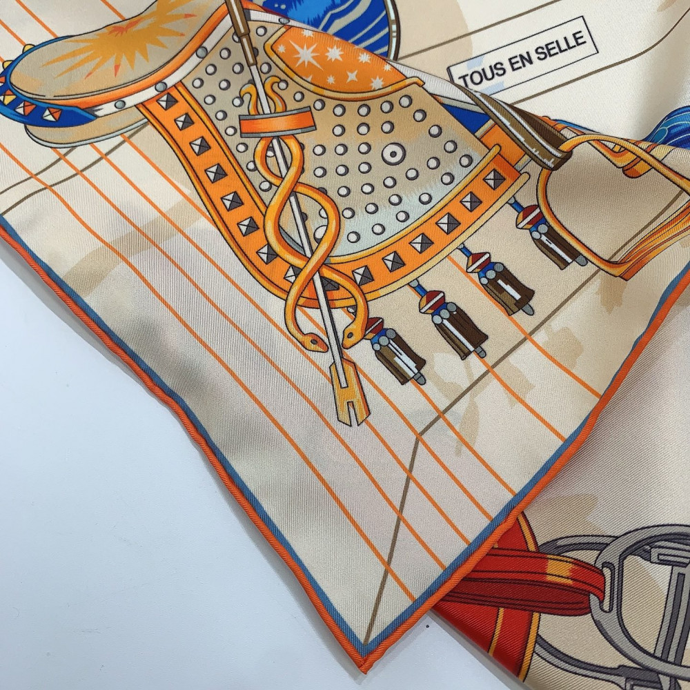 Hermès 90cm 100% Pure Silk Square Scarf!