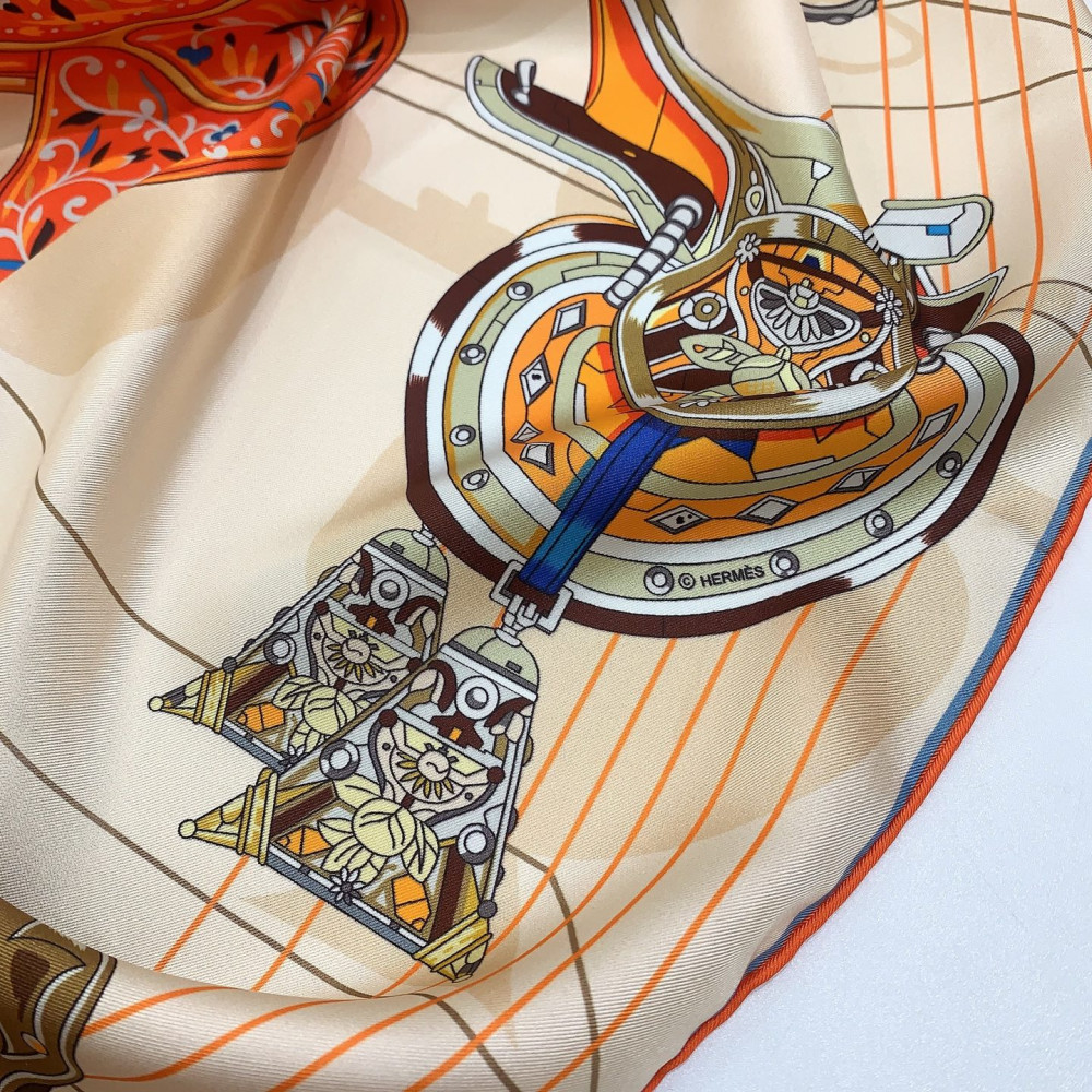 Hermès 90cm 100% Pure Silk Square Scarf!