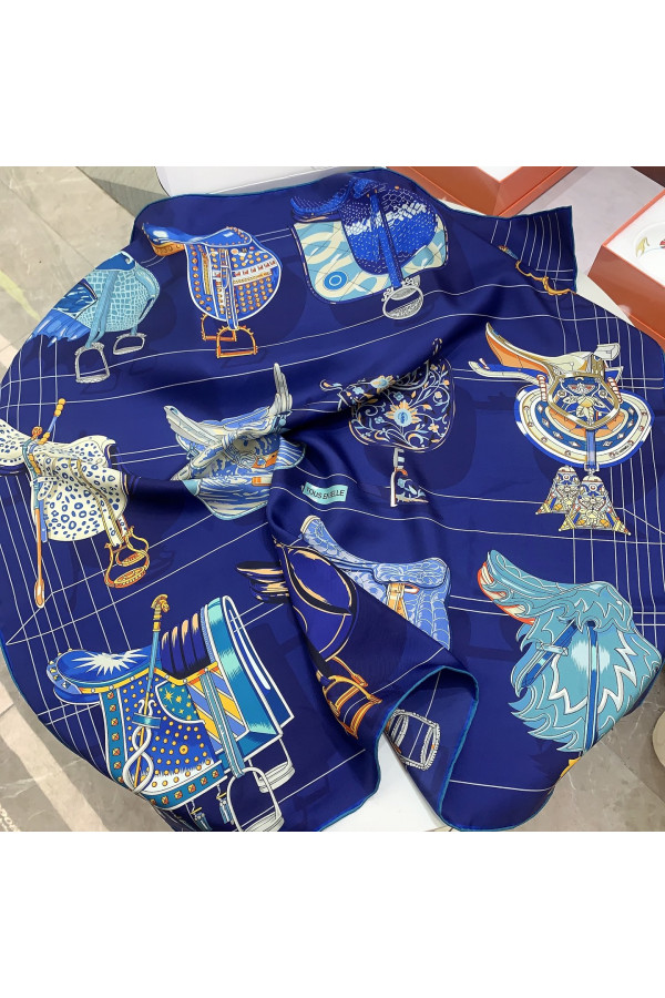 Hermès 90cm 100% Pure Silk Square Scarf!