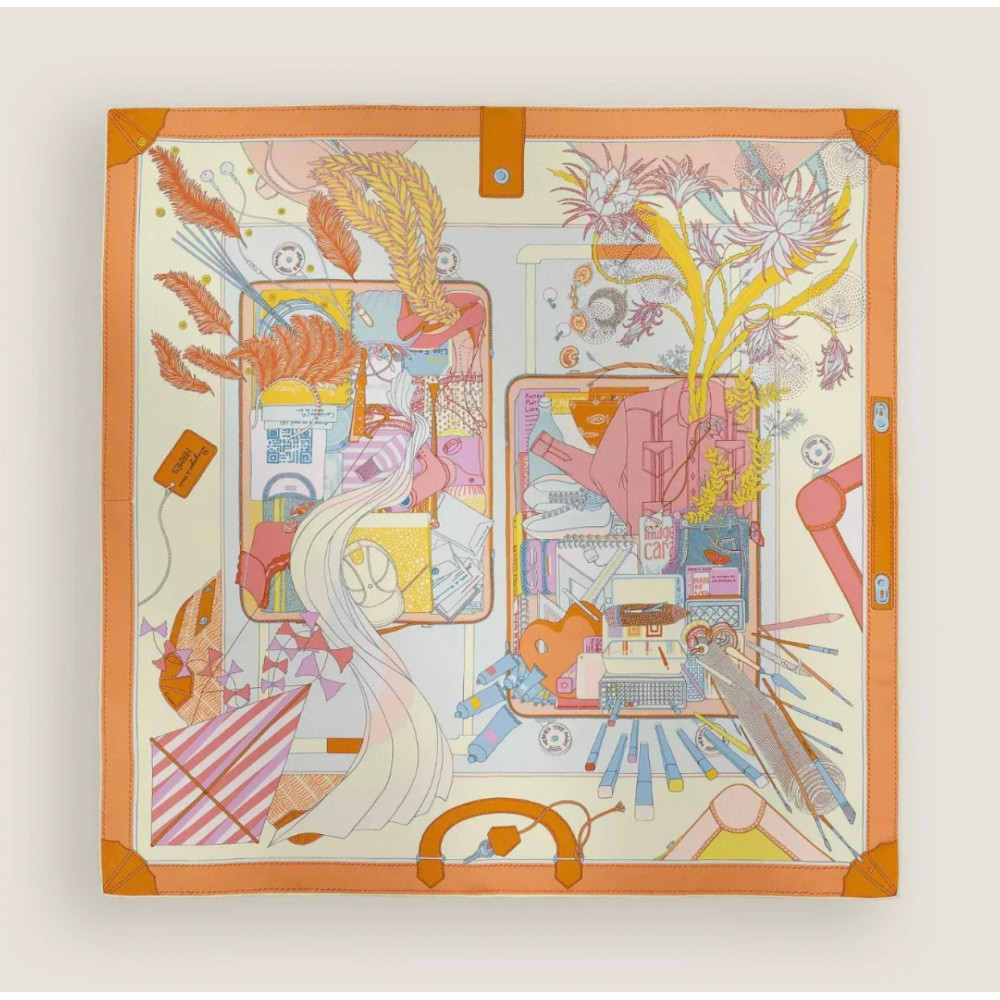 Hermès 90cm 100% Pure Silk Square Scarf!