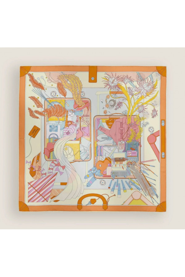 Hermès 90cm 100% Pure Silk Square Scarf!