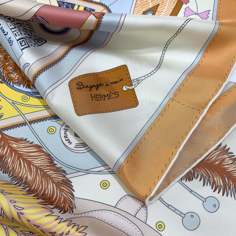 Hermès 90cm 100% Pure Silk Square Scarf!