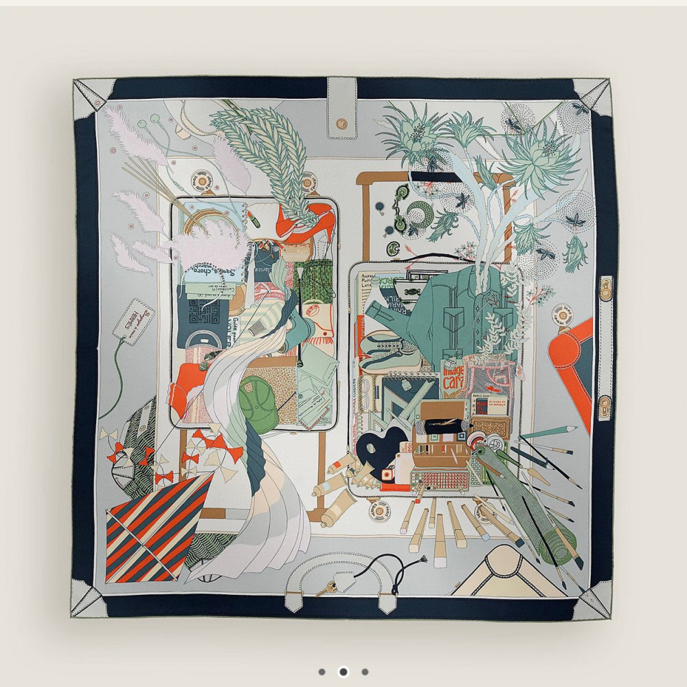 Hermès 90cm 100% Pure Silk Square Scarf!