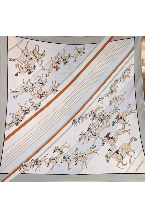 Hermès 90cm 100% Pure Silk Square Scarf!