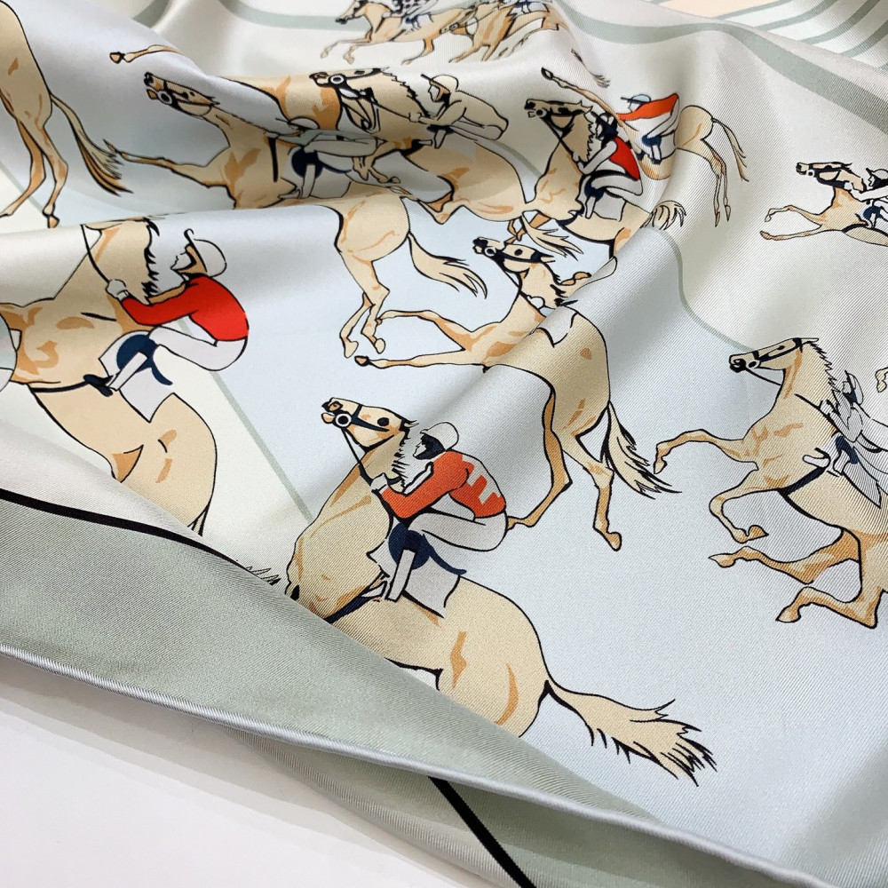 Hermès 90cm 100% Pure Silk Square Scarf!