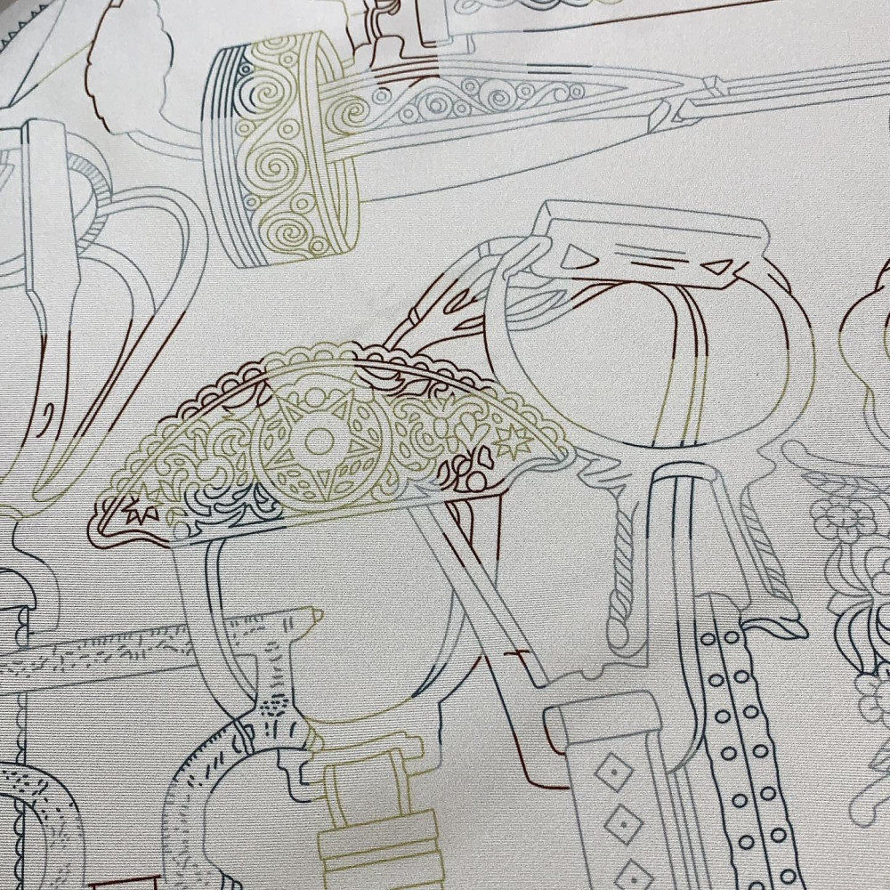 Hermès 90cm 100% Pure Silk Square Scarf!