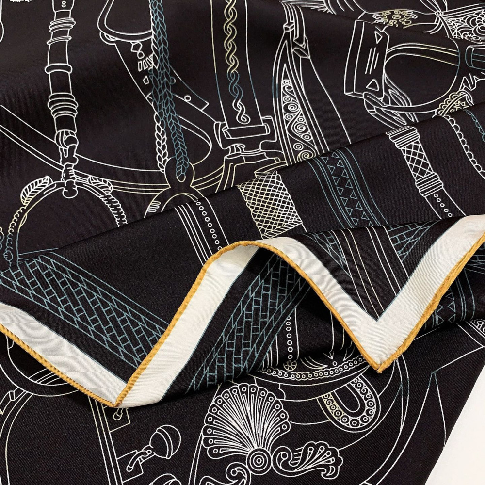 Hermès 90cm 100% Pure Silk Square Scarf!