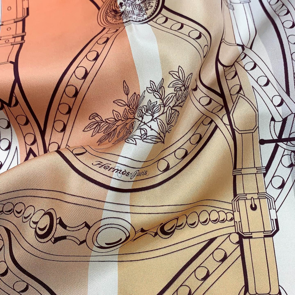 Hermès 90cm 100% Pure Silk Square Scarf!