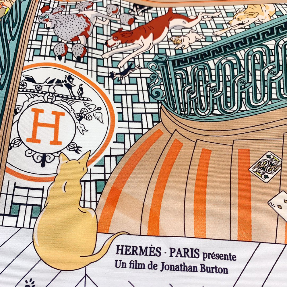 Hermès 90cm 100% Pure Silk Square Scarf!