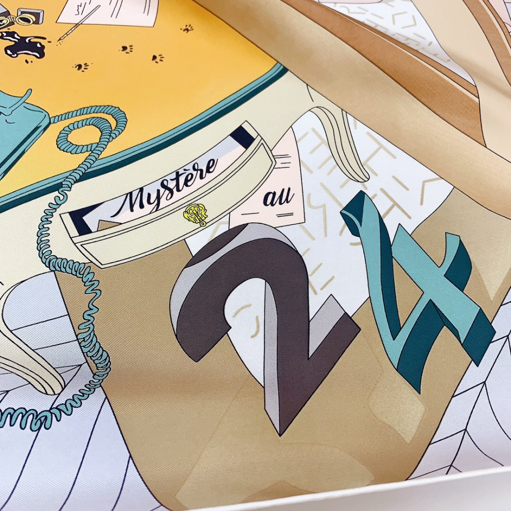 Hermès 90cm 100% Pure Silk Square Scarf!