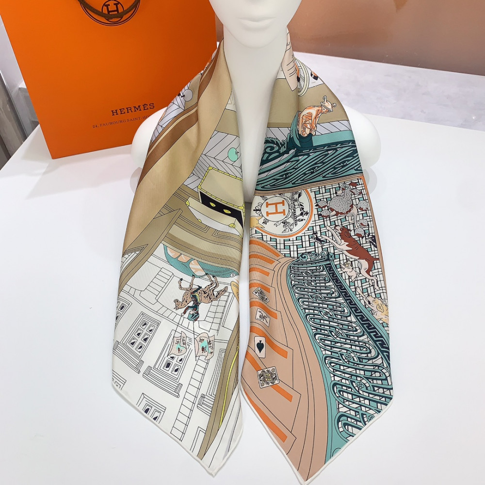 Hermès 90cm 100% Pure Silk Square Scarf!