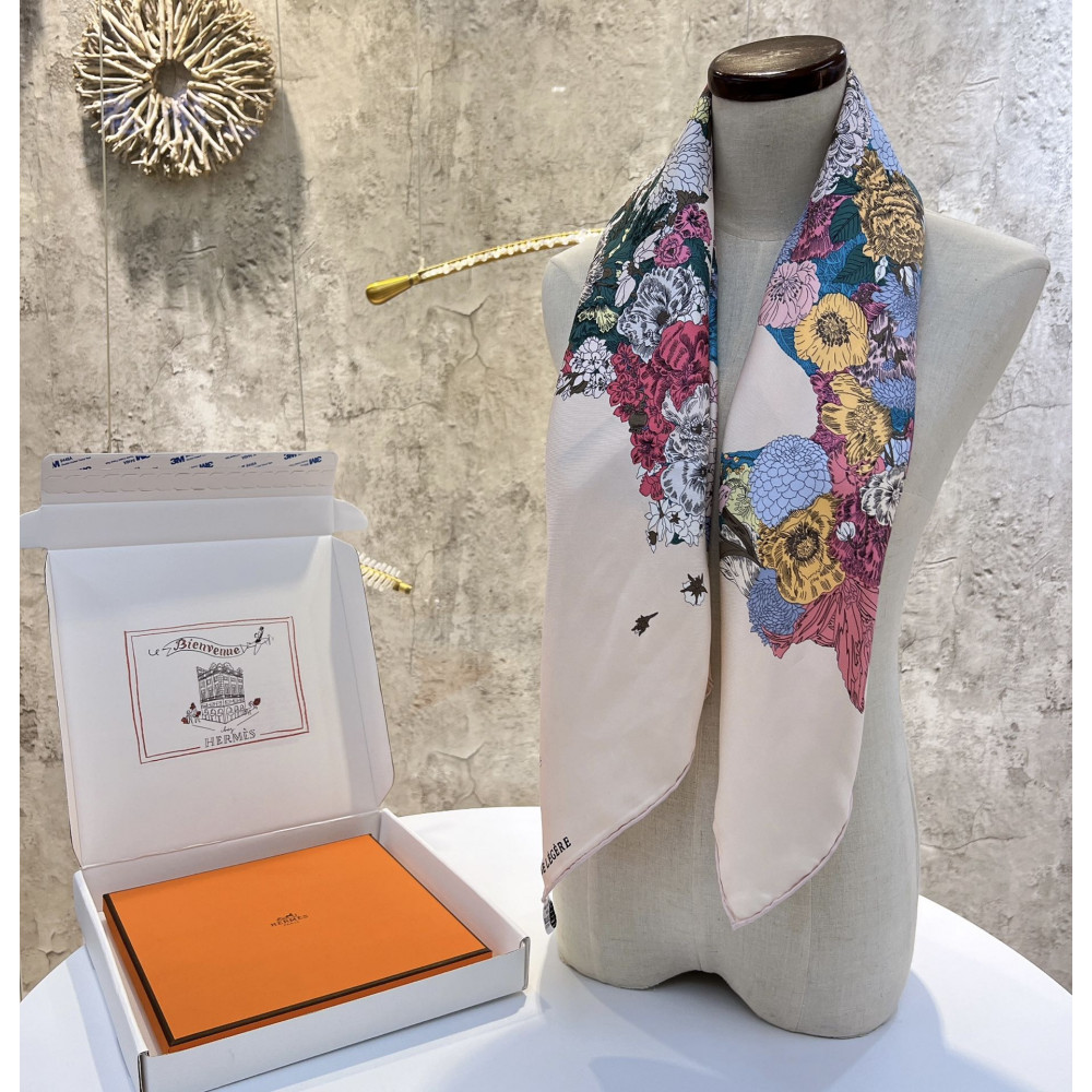 Hermès 90cm 100% Pure Silk Square Scarf!