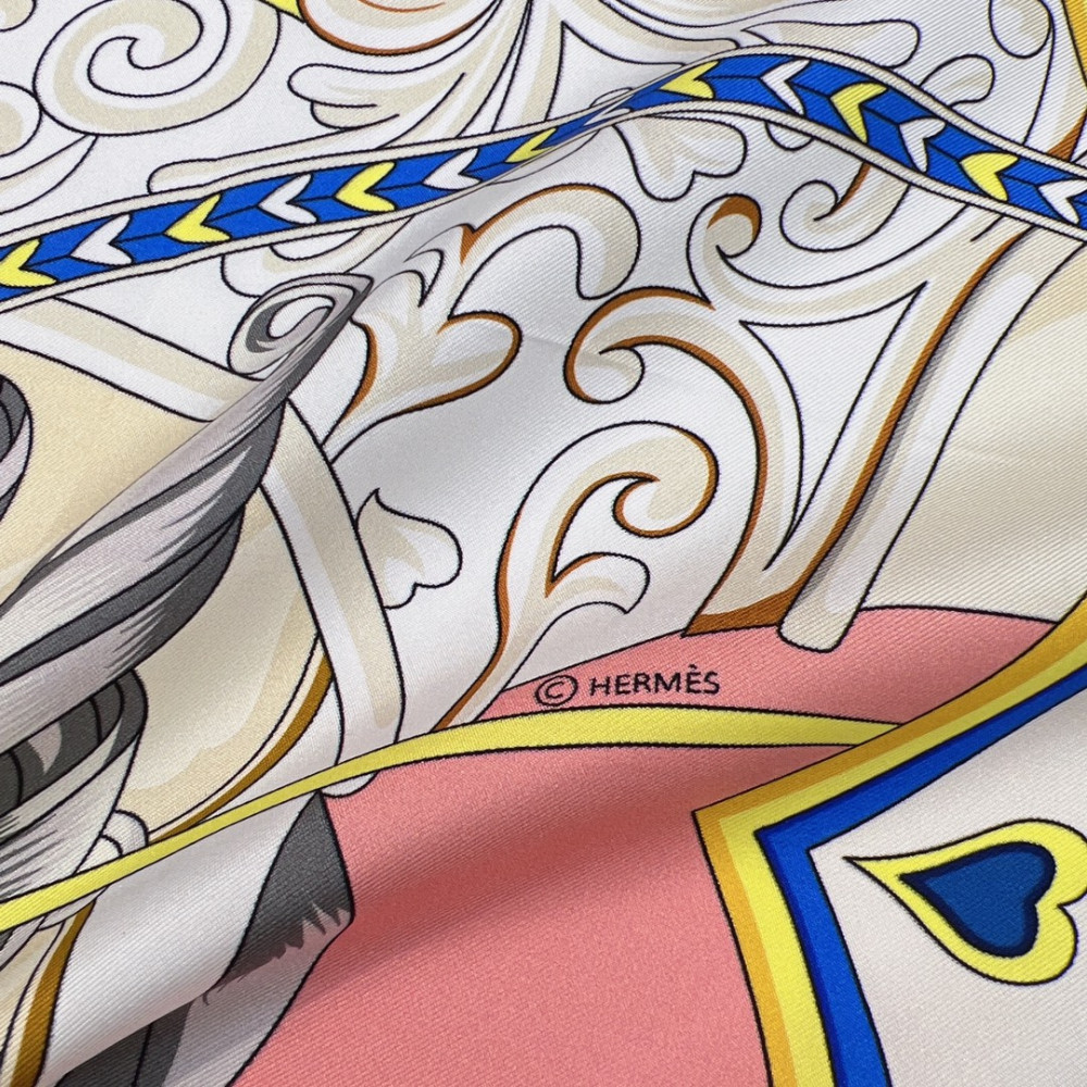 Hermès 90cm 100% Pure Silk Square Scarf!