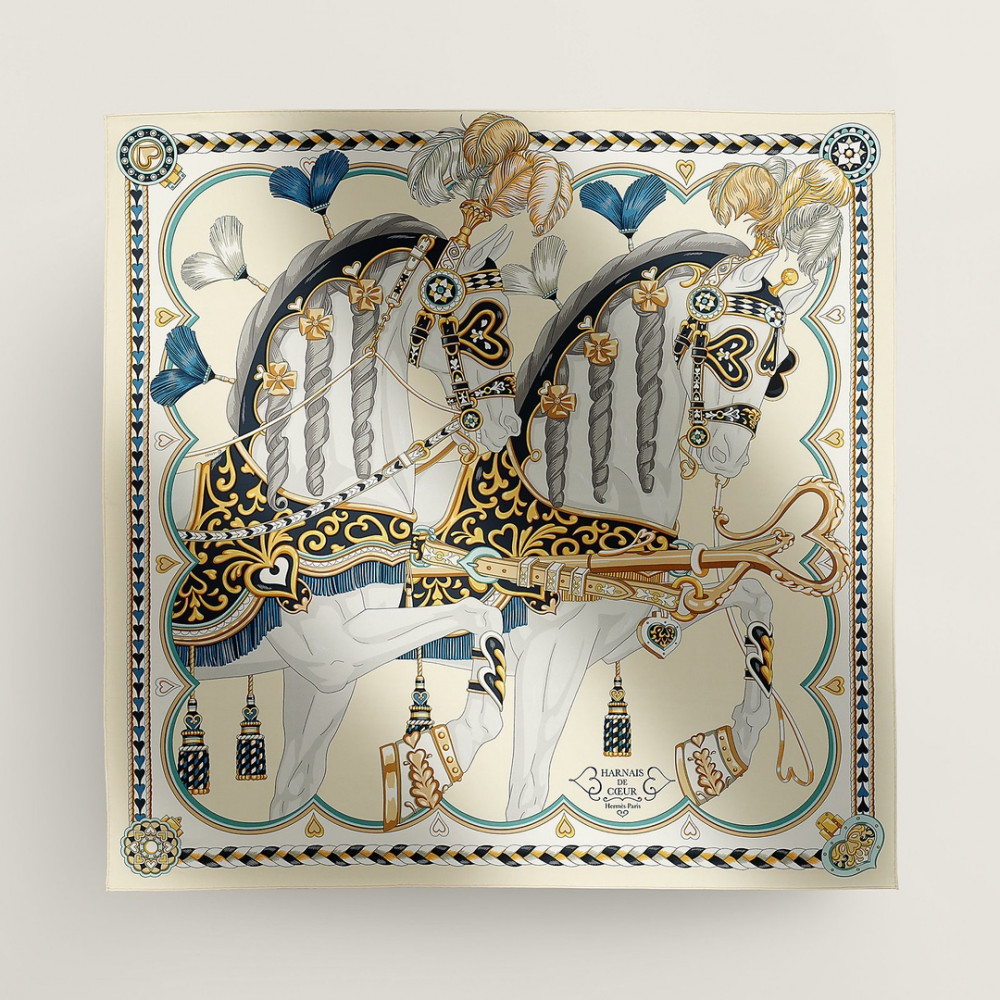 Hermès 90cm 100% Pure Silk Square Scarf!