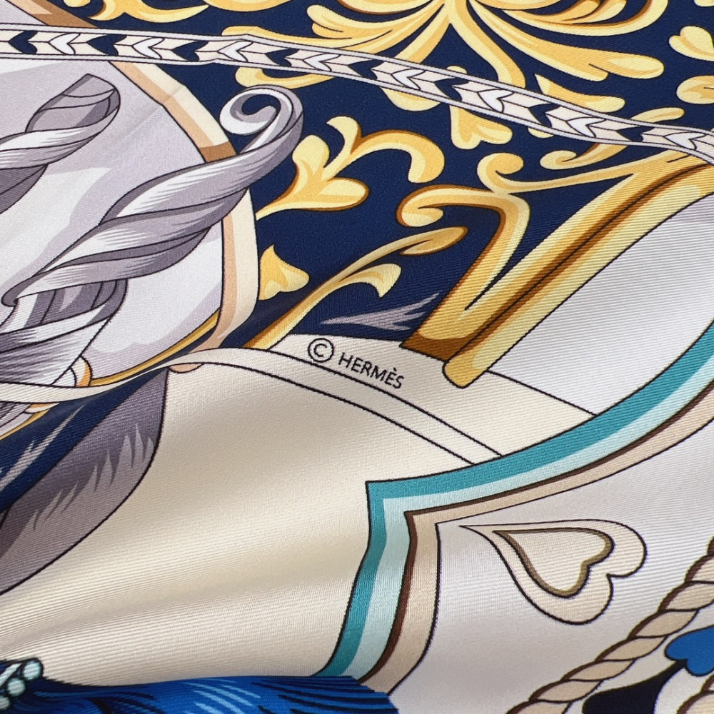 Hermès 90cm 100% Pure Silk Square Scarf!