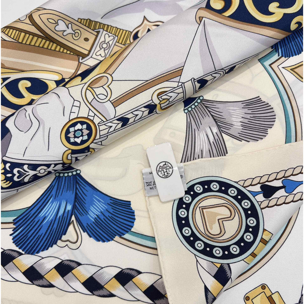 Hermès 90cm 100% Pure Silk Square Scarf!