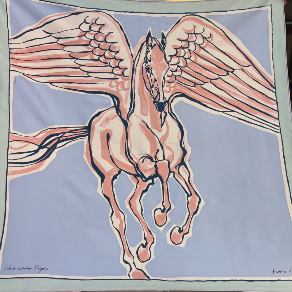 Hermès 90cm 100% Pure Silk Square Scarf!