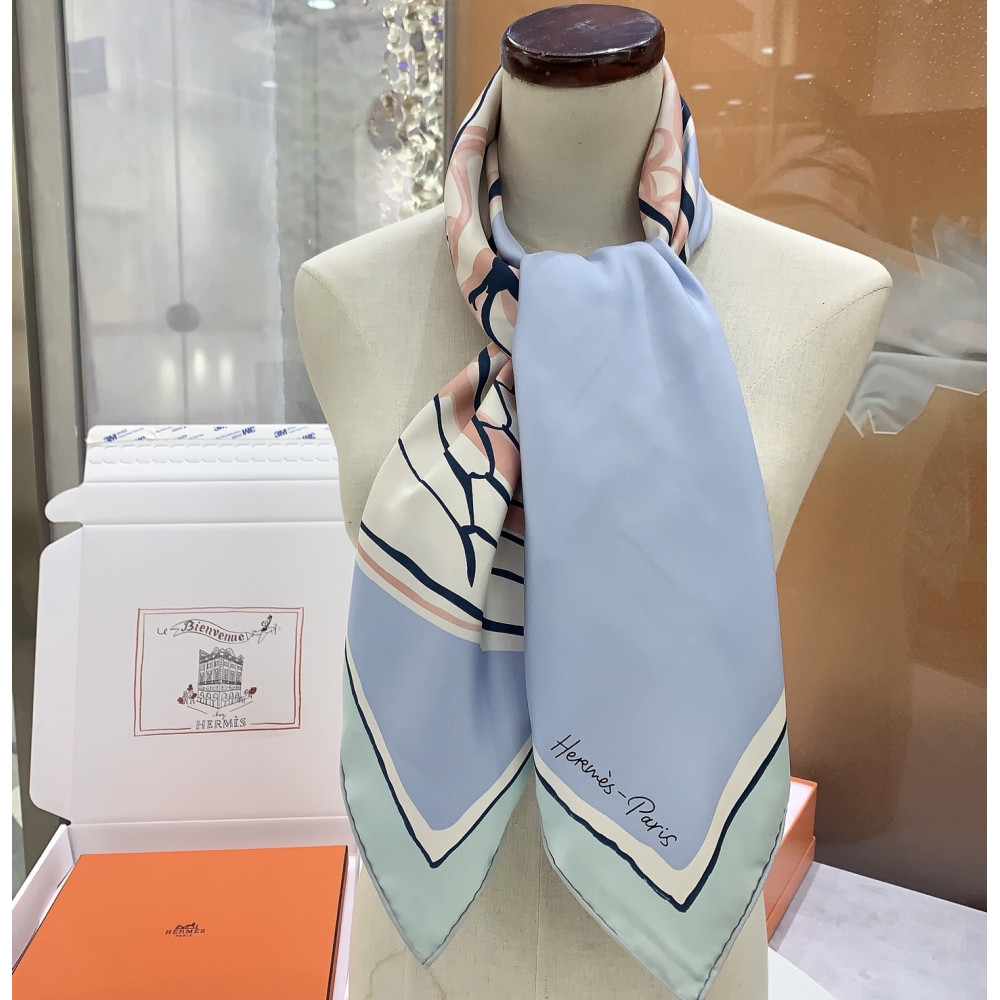 Hermès 90cm 100% Pure Silk Square Scarf!