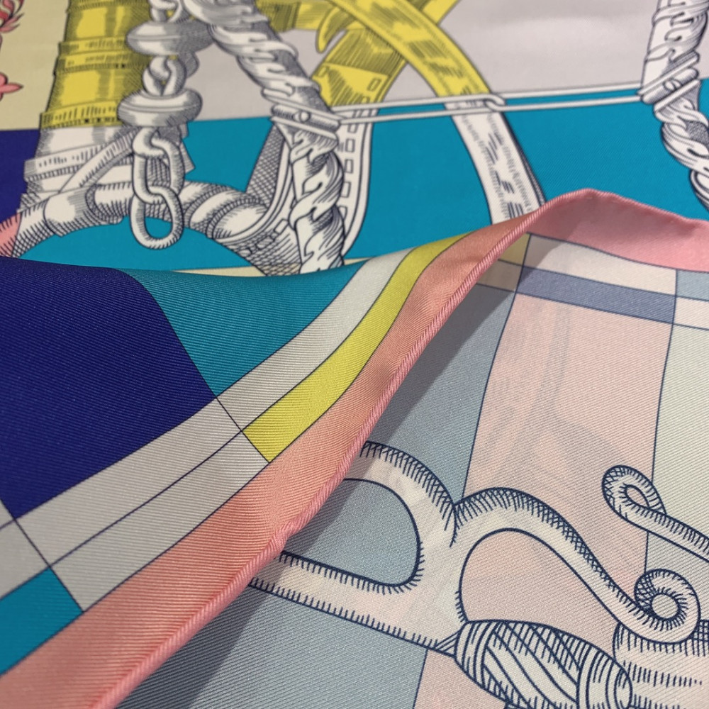 Hermès 90cm 100% Pure Silk Square Scarf!