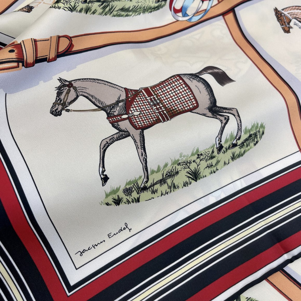 Hermès 90cm 100% Pure Silk Square Scarf!