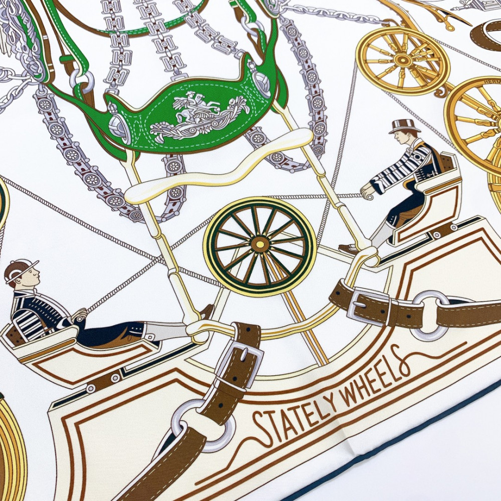 Hermès 90cm 100% Pure Silk Square Scarf!