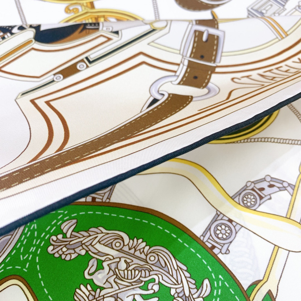 Hermès 90cm 100% Pure Silk Square Scarf!