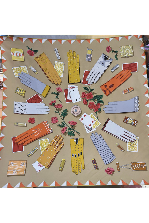 Hermès Fall/Winter 2025 90cm 100% Pure Silk Scarf!