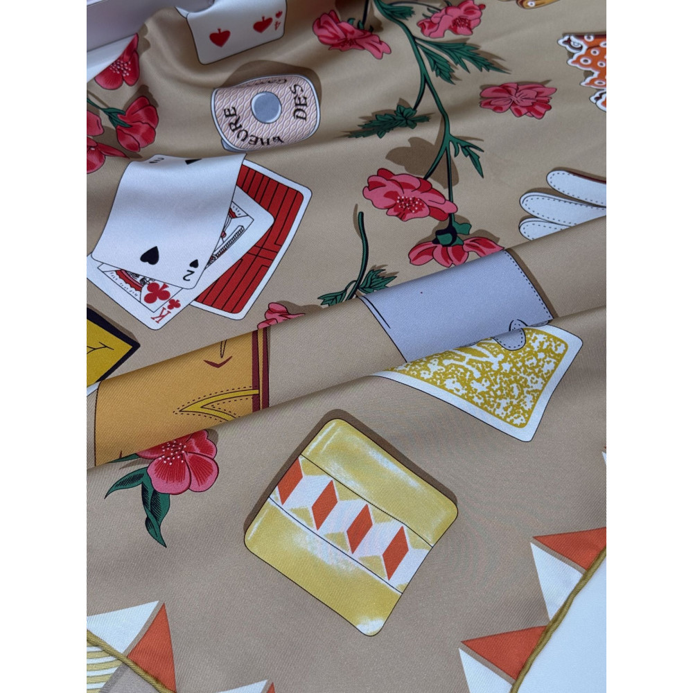 Hermès Fall/Winter 2025 90cm 100% Pure Silk Scarf!