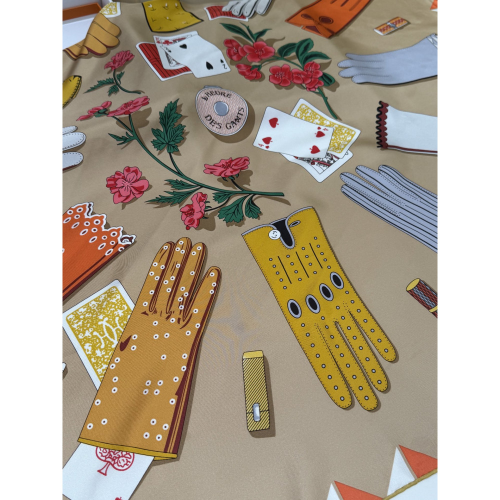 Hermès Fall/Winter 2025 90cm 100% Pure Silk Scarf!