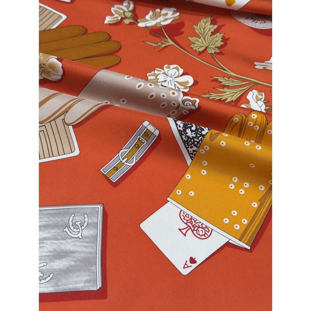 Hermès Fall/Winter 2025 90cm 100% Pure Silk Scarf!