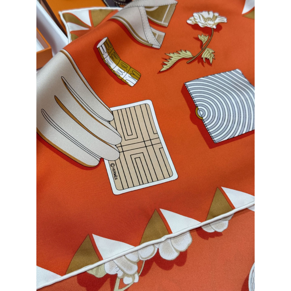 Hermès Fall/Winter 2025 90cm 100% Pure Silk Scarf!