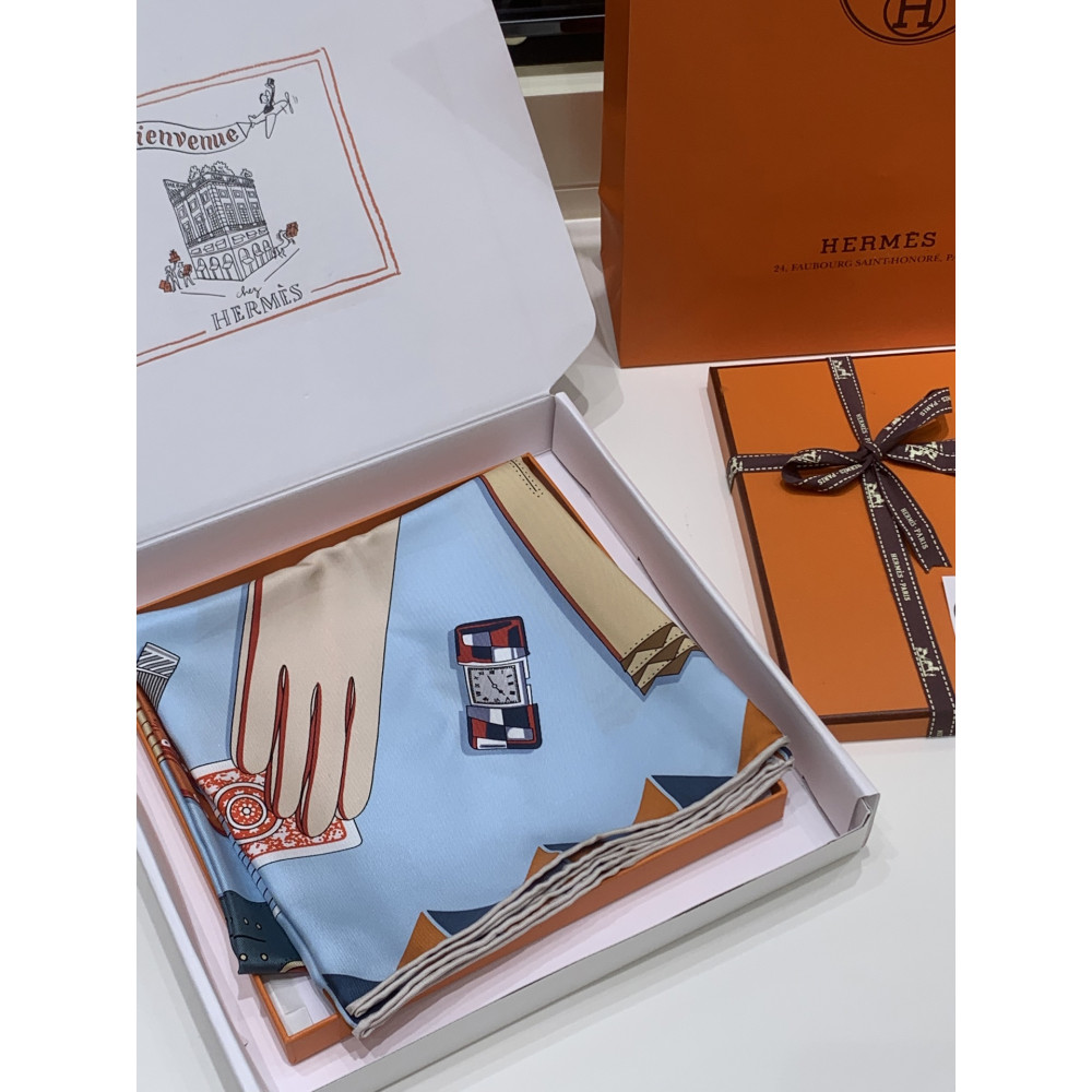 Hermès Fall/Winter 2025 90cm 100% Pure Silk Scarf!