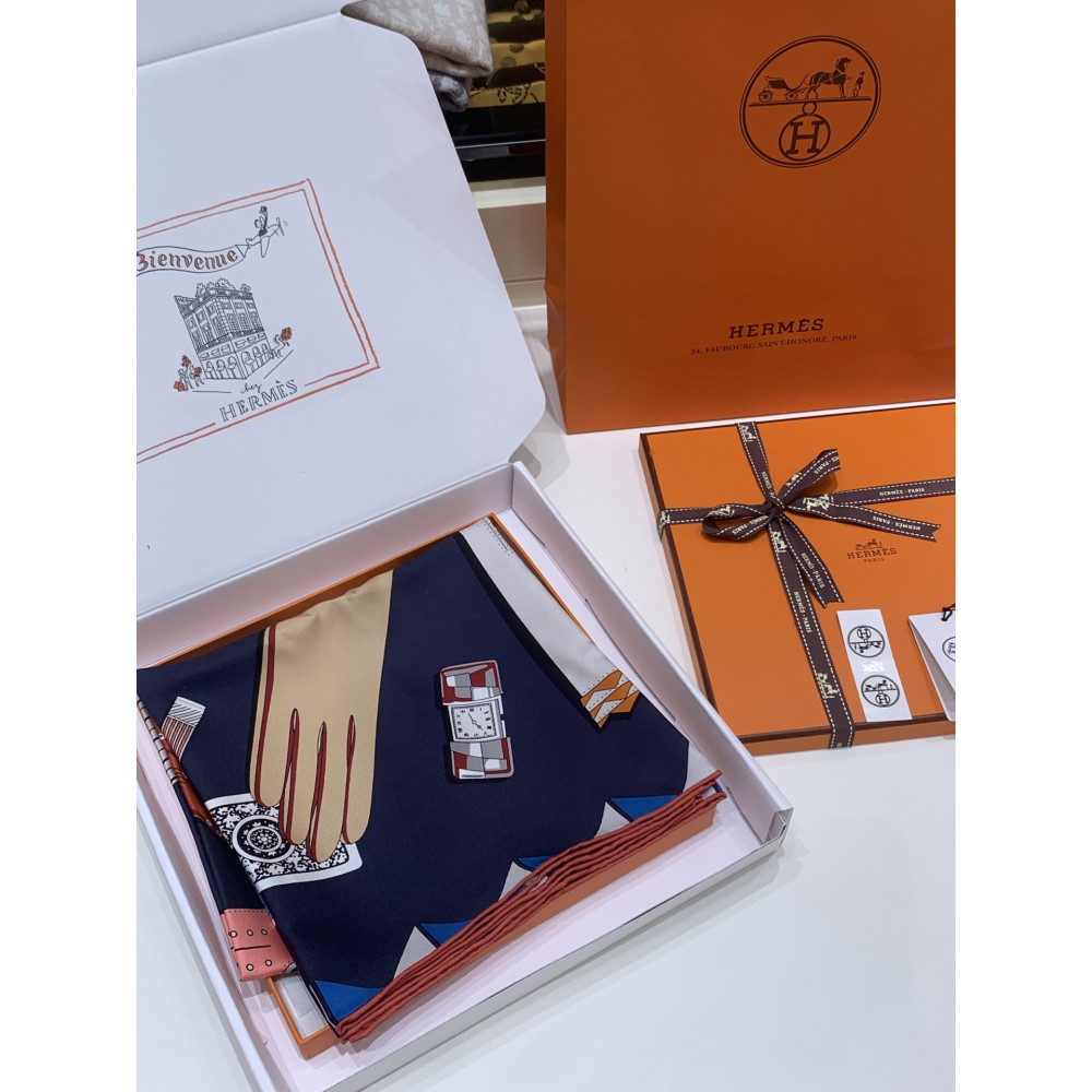 Hermès Fall/Winter 2025 90cm 100% Pure Silk Scarf!