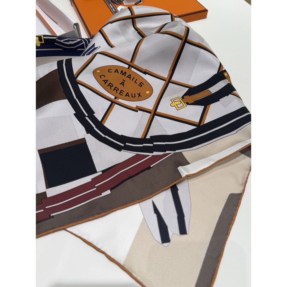 Hermès Fall/Winter 2025 90cm 100% Pure Silk Scarf!