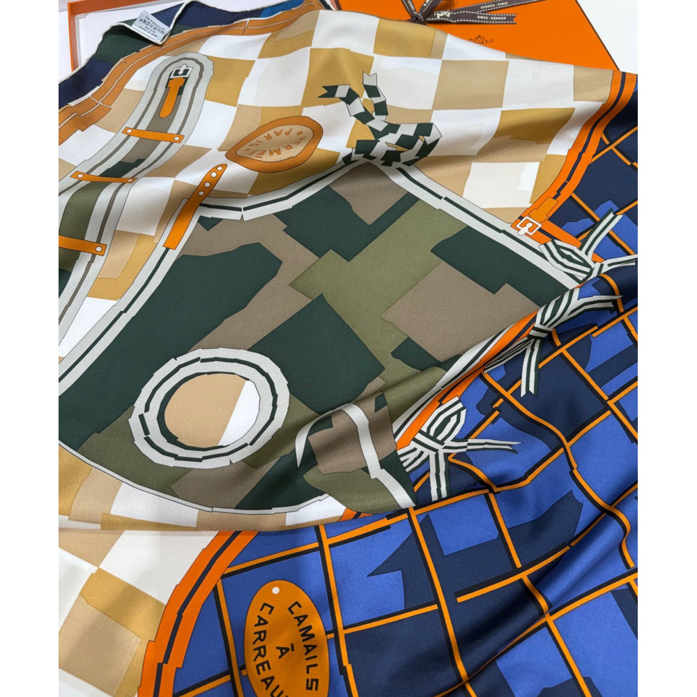Hermès Fall/Winter 2025 90cm 100% Pure Silk Scarf!