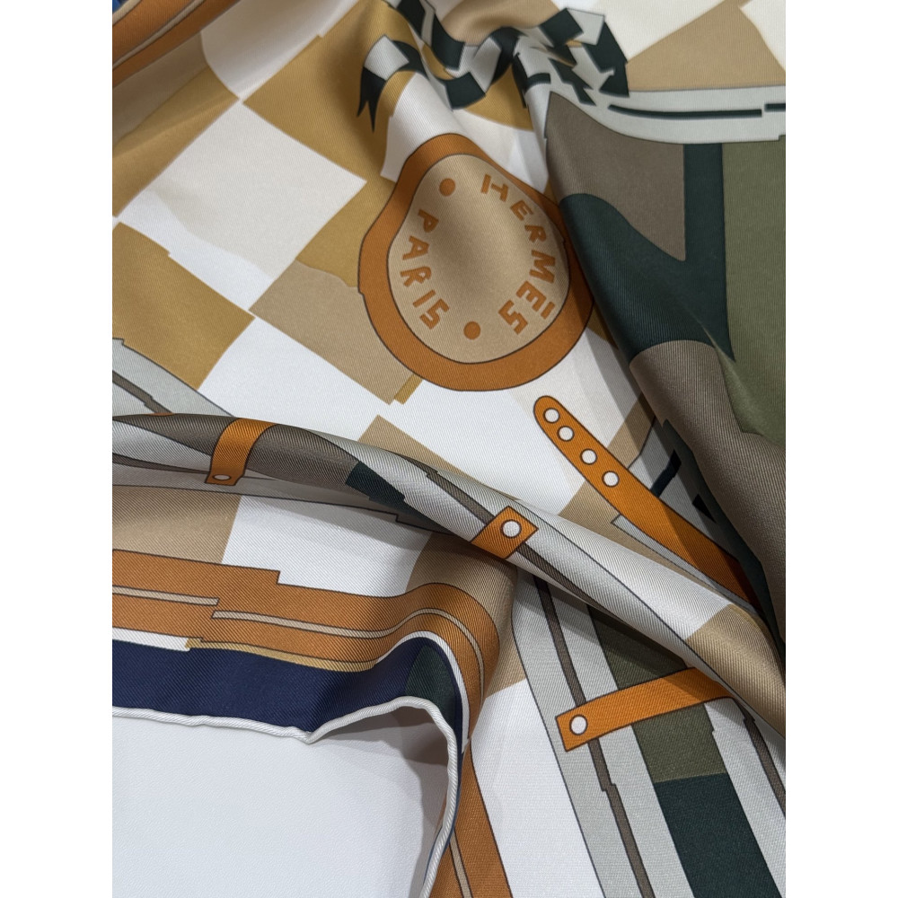 Hermès Fall/Winter 2025 90cm 100% Pure Silk Scarf!