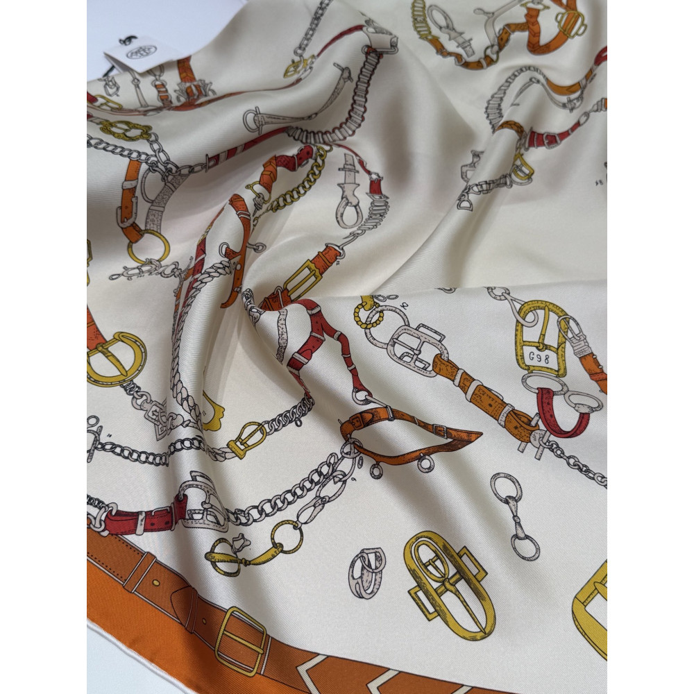 Hermès Fall/Winter 2025 90cm 100% Pure Silk Scarf!