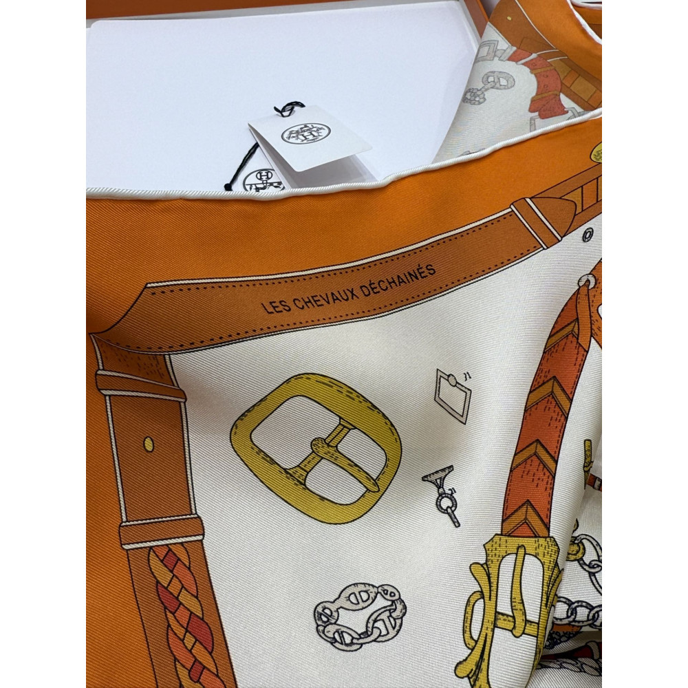 Hermès Fall/Winter 2025 90cm 100% Pure Silk Scarf!