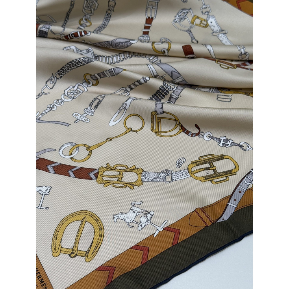 Hermès Fall/Winter 2025 90cm 100% Pure Silk Scarf!