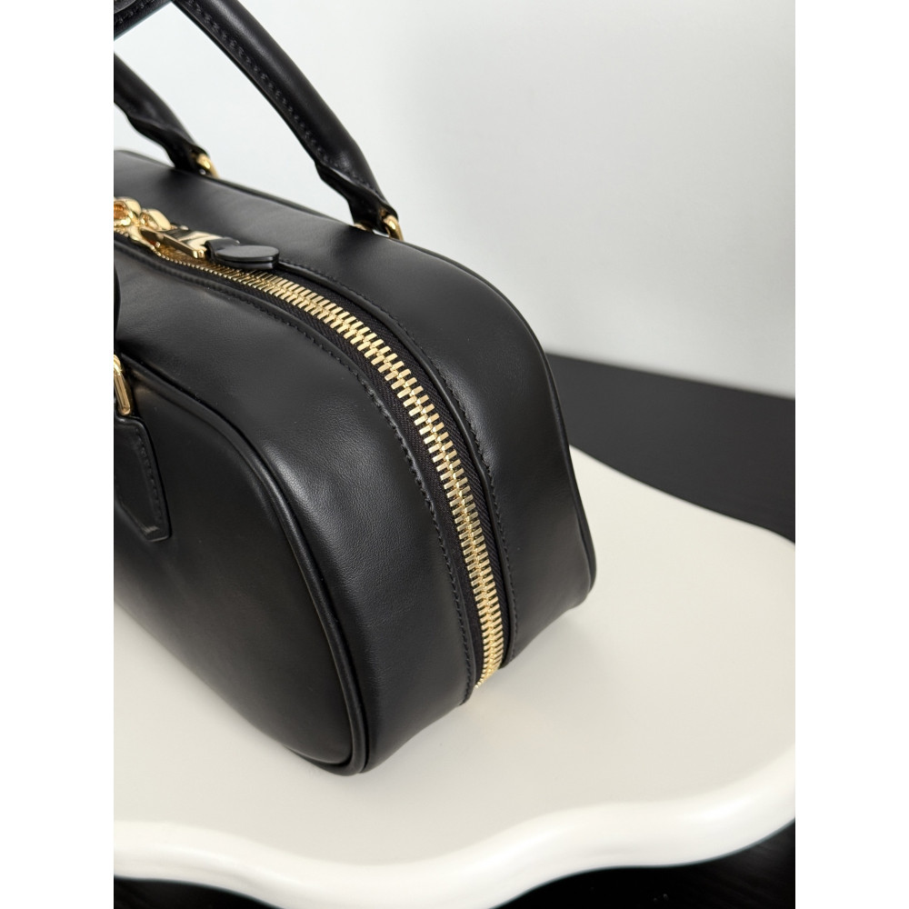 Miu Miu Medium Bowling Bag in Black  