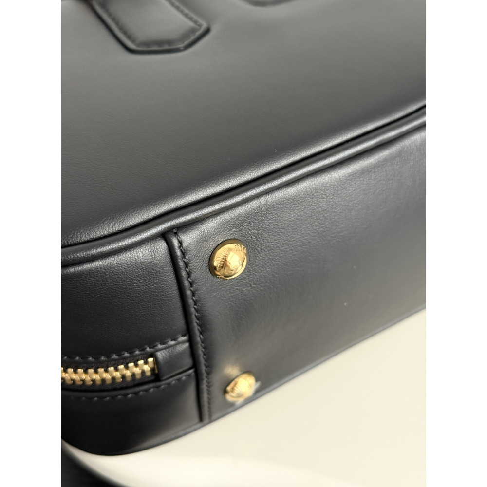 Miu Miu Medium Bowling Bag in Black  