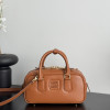 Miu Miu Bowling Bag in Cognac Color – Small Size