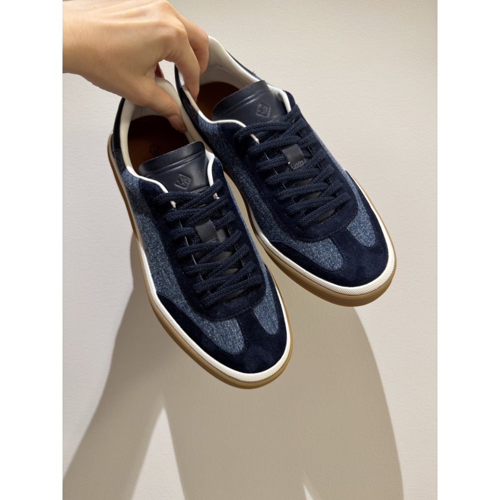 Loro Piana Teenis Walk – Casual German Trainer Sneakers 