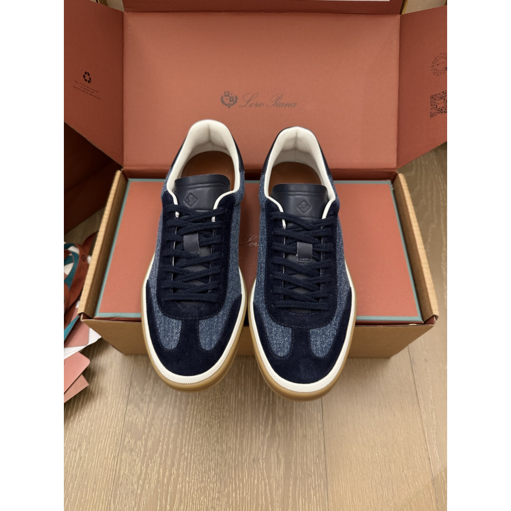 Loro Piana Teenis Walk – Casual German Trainer Sneakers 