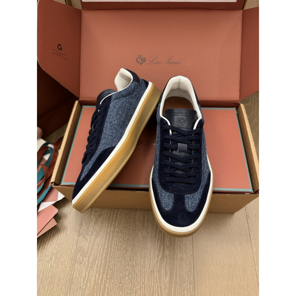 Loro Piana Teenis Walk – Casual German Trainer Sneakers 