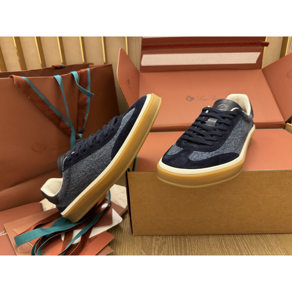 Loro Piana Teenis Walk – Casual German Trainer Sneakers 