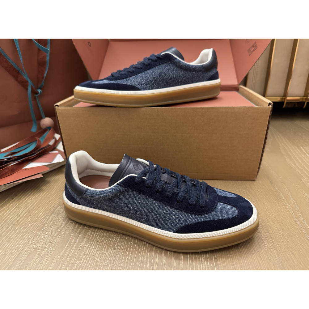 Loro Piana Teenis Walk – Casual German Trainer Sneakers 